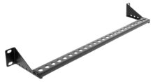 DELOCK cable management panel 91068 για rack 19", 1U, βάθος 40-90mm, μεταλλικό, μαύρο