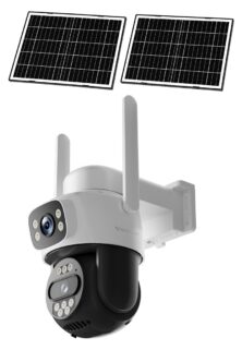 VSTARCAM smart ηλιακή κάμερα AG622DR, dual lens, 2MP, 4G, PTZ, SD, IP66
