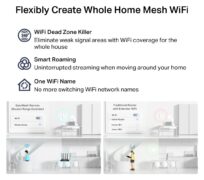 TP-LINK router Archer C6, Wi-Fi 1200Mbps AC1200, MU-MIMO, V6.0 5