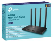TP-LINK router Archer C6, Wi-Fi 1200Mbps AC1200, MU-MIMO, V6.0 8