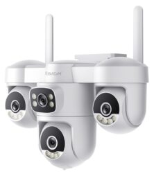 VSTARCAM smart κάμερα CS623FR, four-lens, 2MP, WiFi, PTZ, SD, IP66