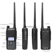 Baofeng DMR1801UV Φορητός Πομποδέκτης DMR/FM VHF/UHF Dual Band 5W, Tier I & II, 1024 Κανάλια 10 Baofeng DR-1801UV φορητός πομποδέκτης DMR VHF/UHF