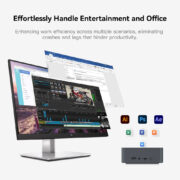 BEELINK mini PC EQR5, AMD 5650U, 16GB, 500GB M.2, Windows 11 Pro 21 BEELINK mini PC EQR5, AMD 5650U, 16GB, 500GB M.2, Windows 11 Pro 3