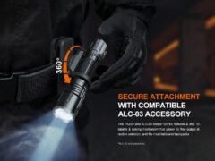 Fenix TK25R επαναφορτιζόμενος τακτικός φακός LED 3600 lumens