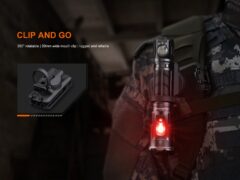 Fenix TK25R επαναφορτιζόμενος τακτικός φακός LED 3600 lumens