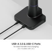 BRATECK gaming βάση γραφείου για 2x οθόνες LDT95-C024UCP, 24-57", έως 27kg, heavy duty 14 BRATECK gaming βάση γραφείου για 2x οθόνες LDT95-C024UCP, 24-57", έως 27kg, heavy duty 5