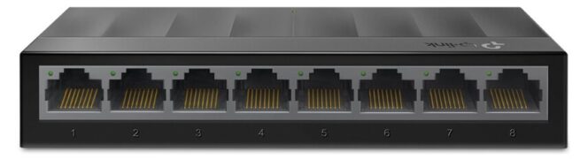 TP-LINK desktop switch LiteWave LS1008G, 8-port 10/100/1000Mbps, V4.40