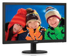 PHILIPS used οθόνη 223V5LSB TN-LED, 21.5" 1920x1080, VGA/DVI, Grade A