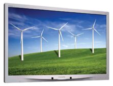 PHILIPS used οθόνη 241B4 LED, 24" Full HD, VGA/DVI/DisplayPort, χωρίς βάση, Grade B