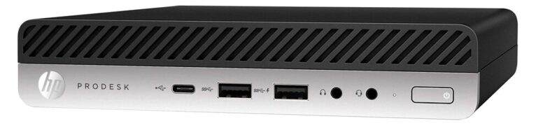 HP PC ProDesk 600 G3 Micro, Refurbished Grade A Repainted, i5-6500T, 8/256GB M.2, FreeDOS