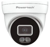 POWERTECH υβριδική κάμερα CCTV PT-1584 με μικρόφωνο & Full Color λειτουργία, 5MP, 2.8mm, IP67