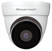 POWERTECH υβριδική κάμερα CCTV PT-1587 με μικρόφωνο & υπέρυθρα, 5MP, 2.8mm, IP66