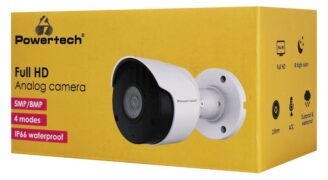 POWERTECH υβριδική κάμερα CCTV PT-1590 με μικρόφωνο & υπέρυθρα, 8MP, 2.8mm, IP66 3