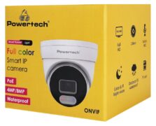 POWERTECH IP κάμερα PT-1591 με μικρόφωνο & Full Color λειτουργία, 4MP, 2.8mm, PoE, IP67 4