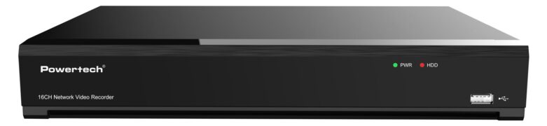POWERTECH NVR καταγραφικό PT-1599, 8MP, H.264+/H.265+, 16 κανάλια
