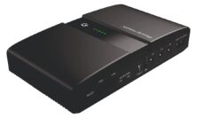 POWERTECH mini DC UPS PT-1634, 36W, 20000mAh, 3x DC, USB/USB-C, PoE/LAN, μαύρο