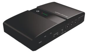 POWERTECH mini DC UPS PT-1634, 36W, 20000mAh, 3x DC, USB/USB-C, PoE/LAN, μαύρο