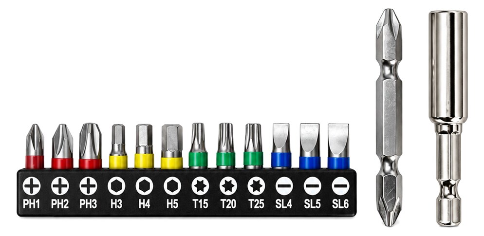 POWERTECH κατσαβίδι μπαταρίας με μύτες PT-1644, LED φακός, 1800mAh 6 POWERTECH κατσαβίδι μπαταρίας με μύτες PT-1644, LED φακός, 1800mAh - Image 4