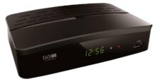 POWERTECH ψηφιακός δέκτης MPEG4 PT-370, DVB-T2, SCART & HDMI, προγρ. control