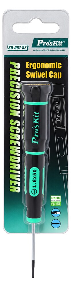 PROSKIT κατσαβίδι ακριβείας ίσιο SD-081-S2, 1.6mm 5 PROSKIT κατσαβίδι ακριβείας ίσιο SD-081-S2, 1.6mm - Image 3