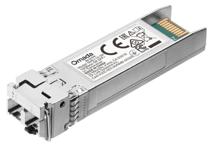 TP-LINK 10GBase-SR SFP+ LC transceiver SM5110-SR, έως 300m, V1.30 3 TP-LINK 10GBase-SR SFP+ LC transceiver SM5110-SR, έως 300m, V1.30