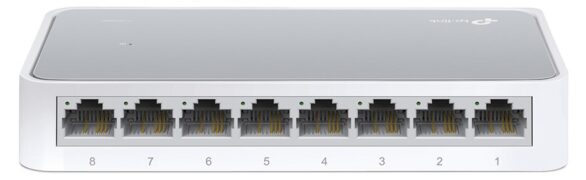TP-LINK Desktop Switch TL-SF1008D, 8-port 10/100Mbps, V12.40 1 TP-LINK Desktop Switch TL-SF1008D, 8-port 10/100Mbps, V12.40