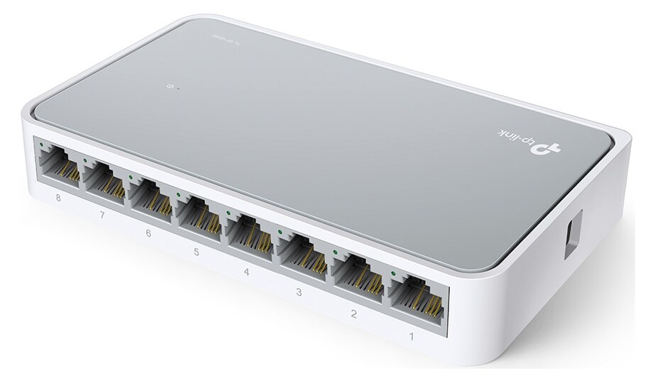 TP-LINK Desktop Switch TL-SF1008D, 8-port 10/100Mbps, V12.40 4 TP-LINK Desktop Switch TL-SF1008D, 8-port 10/100Mbps, V12.40 - Image 2