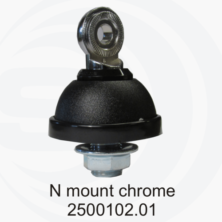 Sirio New N Mount Βάση Κεραίας Οροφής για Κεραίες DV, Μαύρη, έως 300 MHz (2500102.02)