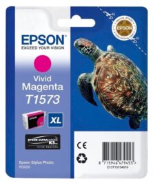 Epson T1573XL Γνήσιο Μελάνι Vivid Magenta C13T15734010 (Stylus Photo R3000) 2.300 Σελίδες
