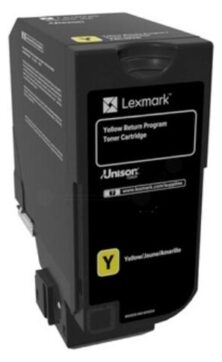 Lexmark 74C2HY0 Γνήσιο Toner Yellow (CS725de / CS725dte) 12.000 Σελίδες