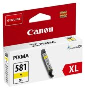 Canon CLI-581YXL Γνήσιο Μελάνι Yellow 2051C001 (Pixma TS705a / TS705 / TS6351 / TR8550) 520 Σελίδες 1