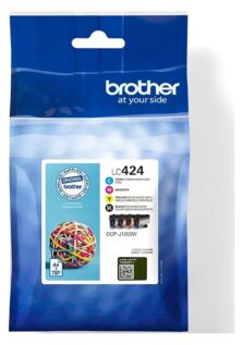 Brother LC424VAL Γνήσιο Μελάνι CMYK (DCP-J1200W / DCP-J1200WE / MFC-J4340DW / MFC-J4540DW) 750 Σελίδες