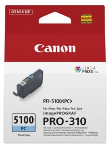 Canon PFI-5100 Γνήσιο Μελάνι Photo Cyan 6956C001 (imagePROGRAF PRO-310)