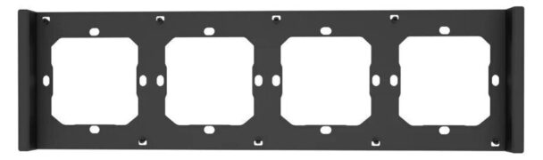 SONOFF M5-4C-80-F Μαύρο Πλαίσιο για Διακόπτη M5 4 Θέσεων 1