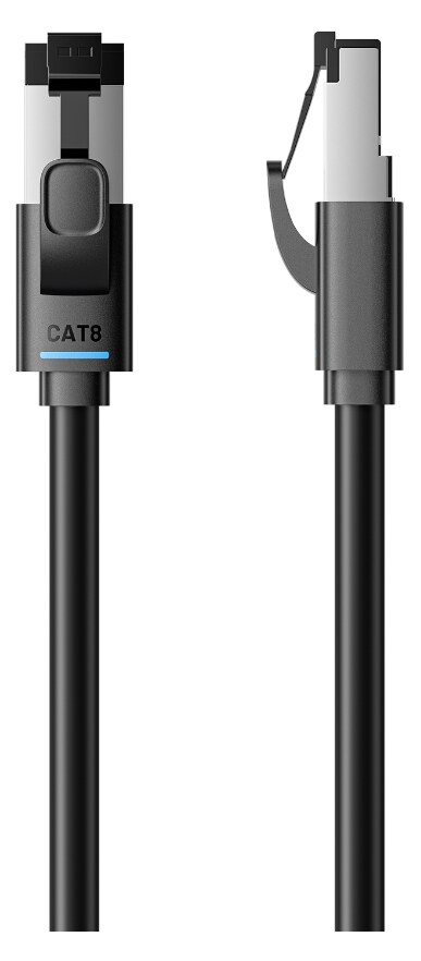 Vention IKRBG Μαύρο Καλώδιο Ethernet Cat8 Sftp 1.5M 40Gbps 3 Vention IKRBG Μαύρο Καλώδιο Ethernet Cat8 Sftp 1.5M 40Gbps