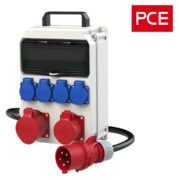 ΚΟΥΤΙ ΔΙΑΝΟΜΗΣ IP54 5P 32A IP54 ΜΕ 1xCEE 32A, 1xCEE 16A & 4xΣΟΥΚΟ ANIF4 9134532 PCE