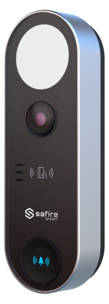 Safire SF-VI131-IPW-MF Δικτυακή Μπουτονιέρα 1 Κλήσης, WiFi, IP65