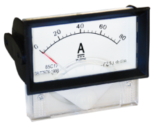 A1-80A DC Αναλογικό Αμπερόμετρο 0-80A DC Τύπου Πλαίσιο