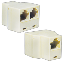 LAN-cable Splitter 1/2C LAN Cable Splitter Rj45 Θηλυκό σε 2 Rj45 Θηλυκά 8P8C