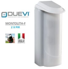Duevi Monolith-K Ajax Ασύρματος Εξωτερικός Ανιχνευτής 2 x PIR με Antimasking, Εμβέλεια 15m