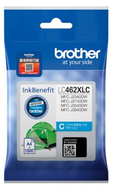 Brother LC-462XL Γνήσιο Μελάνι Cyan LC462XLC (MFC-J2340DW / MFC-J2740DW / MFC-J3540DW / MFC-J3940DW) 1.500 Σελίδες