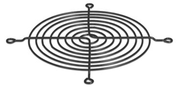 DELOCK σχάρα για 120mm ανεμιστήρα 67670, μεταλλική, μαύρη