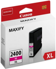 Canon PGI-2400XL Γνήσιο Μελάνι Magenta 9275B001 (MAXIFY iB4040 / MAXIFY iB4140 / MAXIFY MB5040 / MAXIFY MB5140) 1.500 Σελίδες