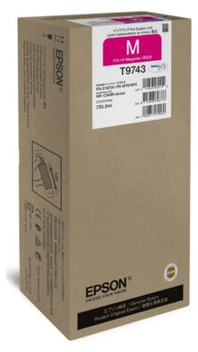 Epson T9743 Γνήσιο Μελάνι Magenta C13T97430N (WorkForce Pro WF-C869R Series / WorkForce Pro WF-C869RDTWF / WorkForce Pro WF-C869RDTWFC) 84.000 Σελίδες
