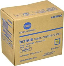 Develop TNP-49 Γνήσιο Toner Yellow A95W2D0 (Ineo + 3351 / Ineo + 3851 / Ineo + 3851 F / Ineo + 3851 FS) 12.000 Σελίδες