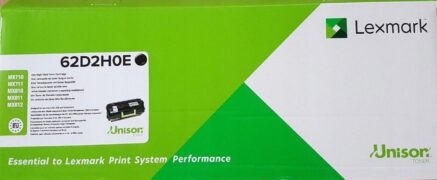 Lexmark 622HE Γνήσιο Toner Μαύρο 62D2H0E (MX710 / MX711 / MX810 / MX811) 25.000 Σελίδες 1