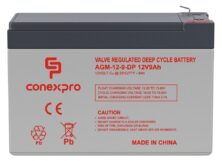 Conexpro BATTERY AGM 12V 9AH Deep Cycle