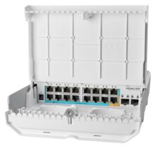 CRS318-1Fi-15Fr-2S-OUT Outdoor 18-port PoE Unmanaged Switch με 2 SFP