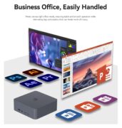 BEELINK mini PC EQi13, Intel i5-13420H, 16GB, 500GB M.2, Windows 11 Pro 10