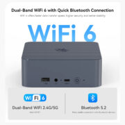 BEELINK mini PC EQi13, Intel i5-13420H, 16GB, 500GB M.2, Windows 11 Pro 13